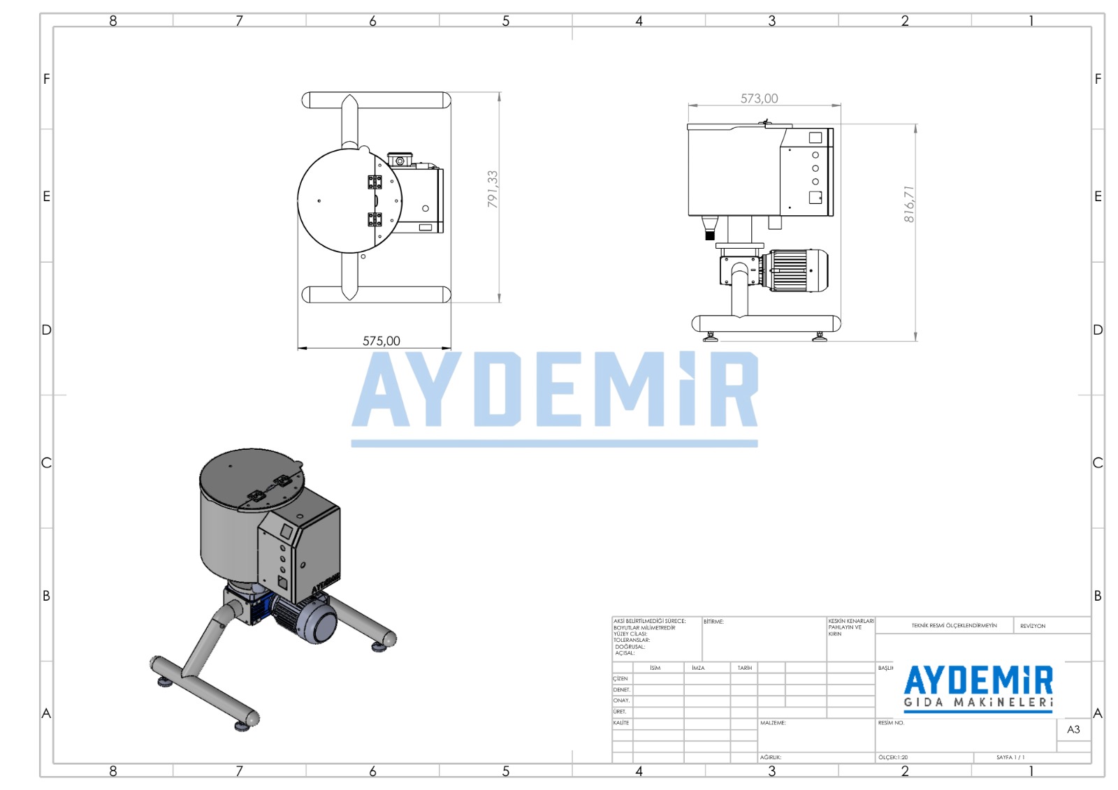 Teknik Çizim